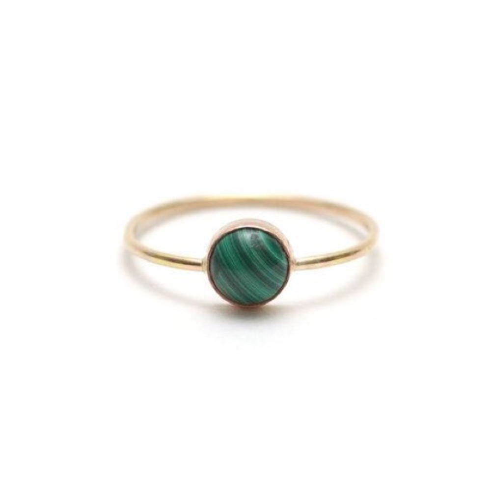 Malachite ring - Picture 3 of 3